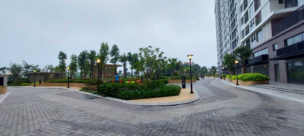 Khuôn viên picity quận 12